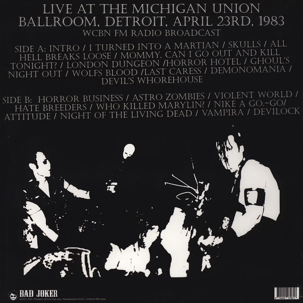 Misfits - Walk Around You - Live At Detroit Ballroom 1982
