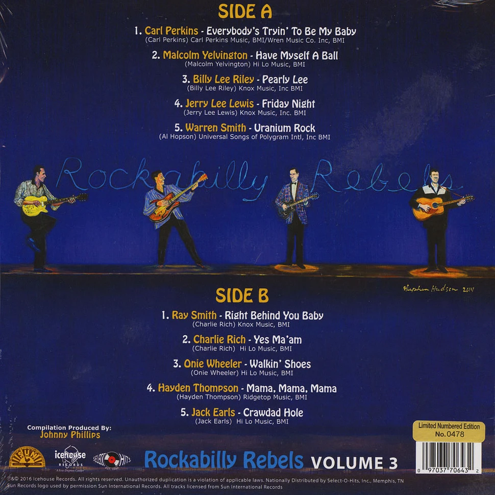 V.A. - Rockabilly Rebels Volume 3