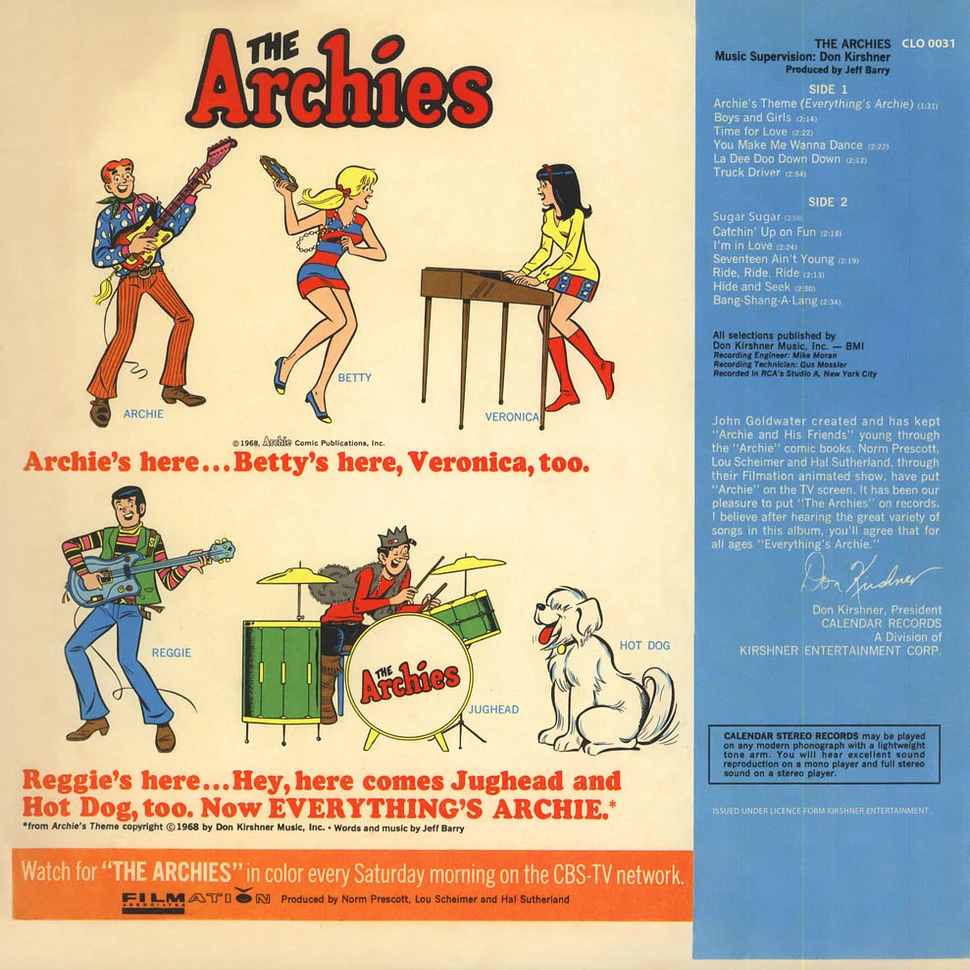 The Archies - The Arcjies