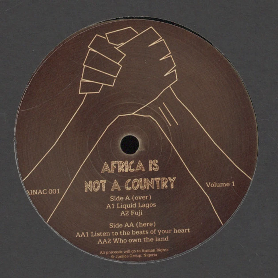 V.A. - Africa Is Not A Country Volume 1