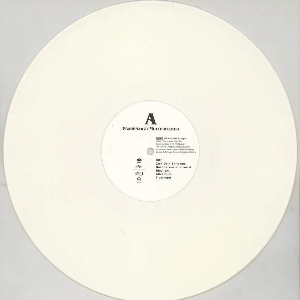 Frauenarzt - Mutterficker White Vinyl Edition