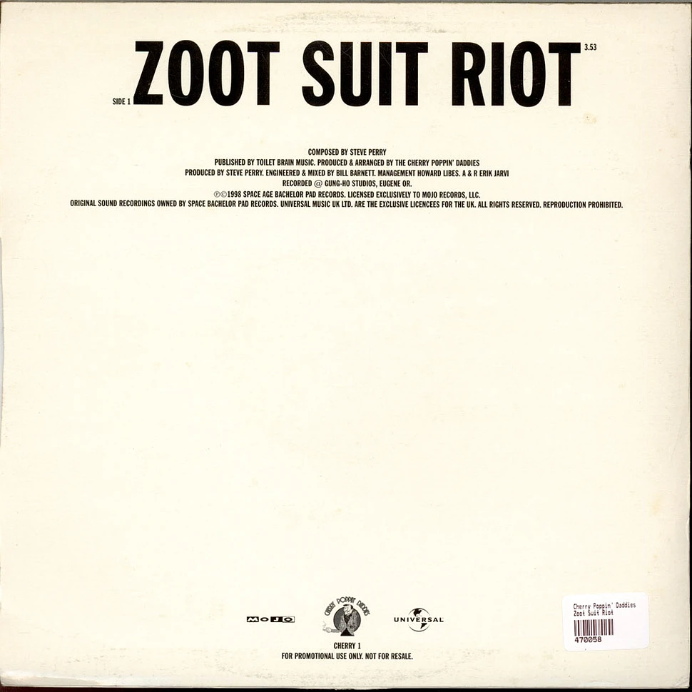 Cherry Poppin' Daddies - Zoot Suit Riot