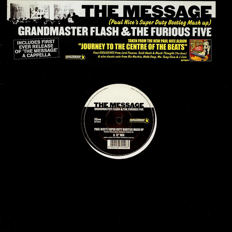 Grandmaster Flash & The Furious Five - The Message (Paul Nice's Super Duty Bootleg Mash Up)