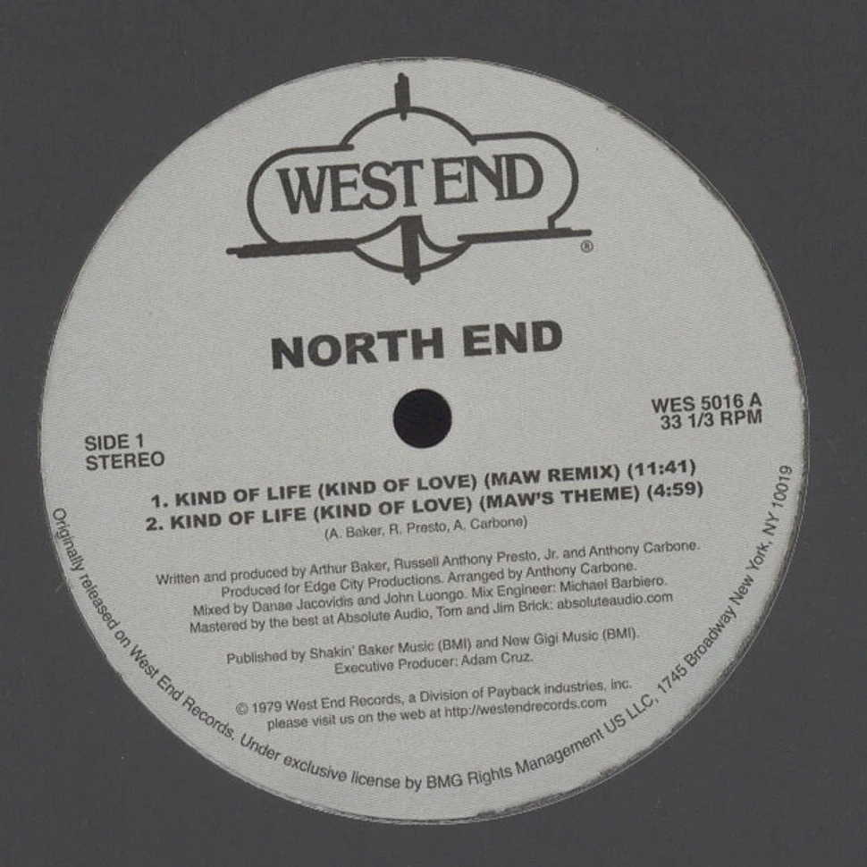 North End - Kind Of Life (Kind Of Love) Masters At Work Remixes
