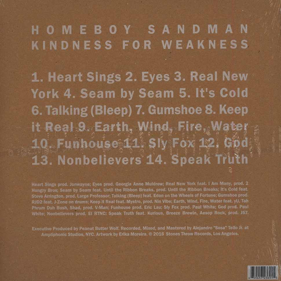 Homeboy Sandman - Kindness for Weakness