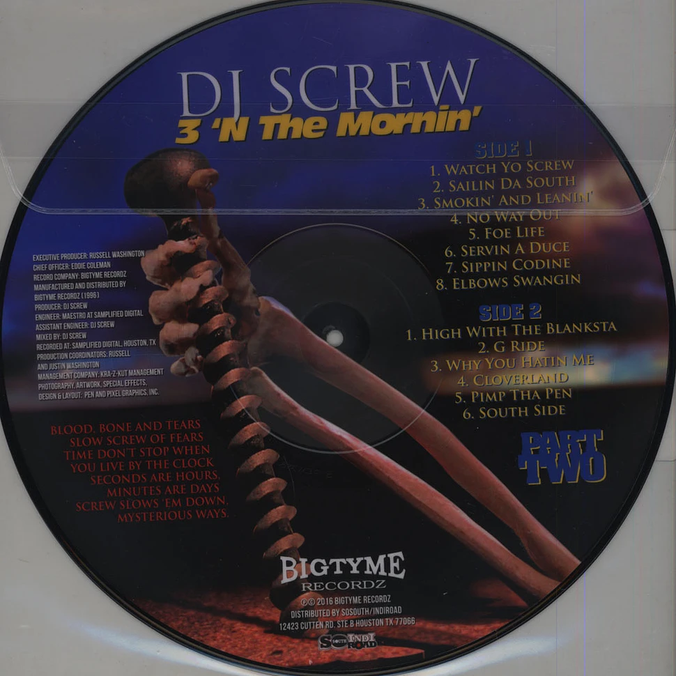 DJ Screw - 3 N The Morning 20th Anniversary