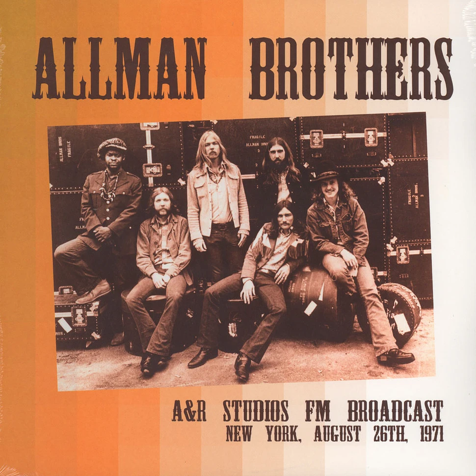 The Allman Brothers Band - A&R Studios, FM Radio Broadcast, New York August 26th, 1971