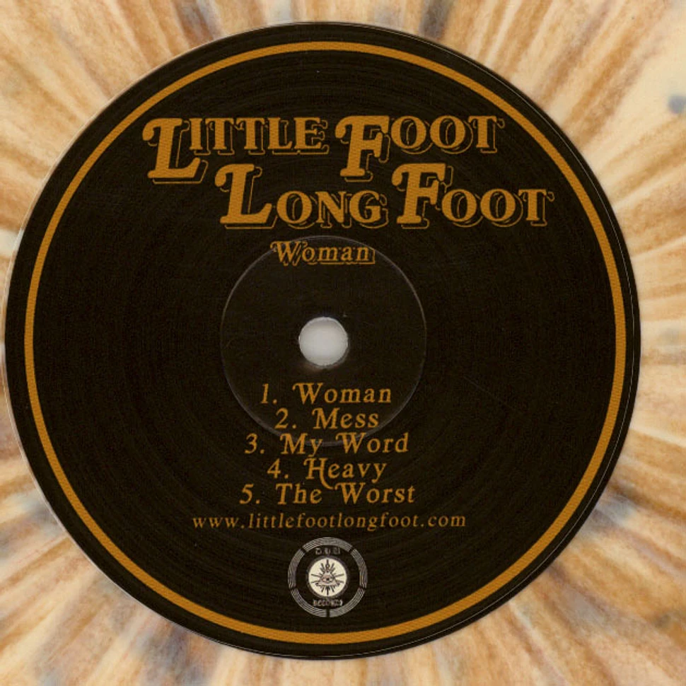 Little Foot Long Foot - Woman Bronze/ Bone Vinyl Edition