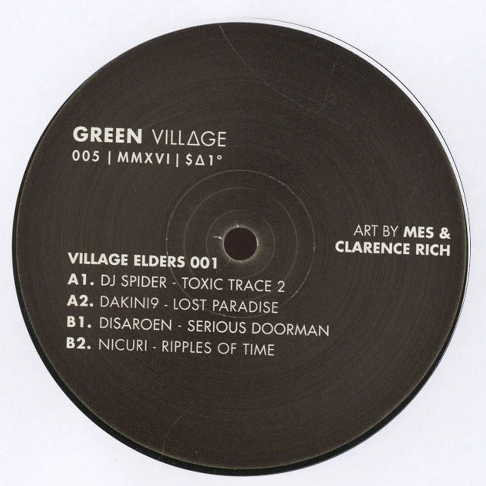 DJ Spider / Dakini9 / Disaroen / Nicuri - Village Elders 001