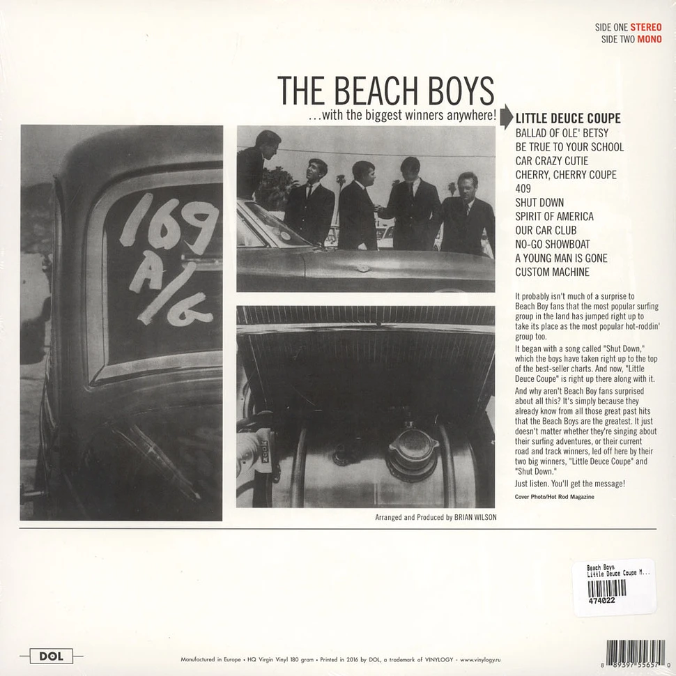 The Beach Boys - Little Deuce Coupe Mono & Stereo Edition 180g Vinyl Edition