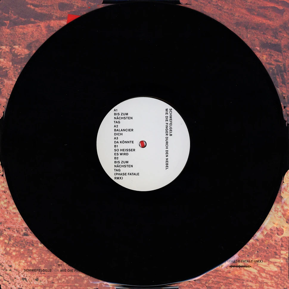 Schwefelgelb - Wie Die Finger Durch Den Nebel Black Vinyl Edition