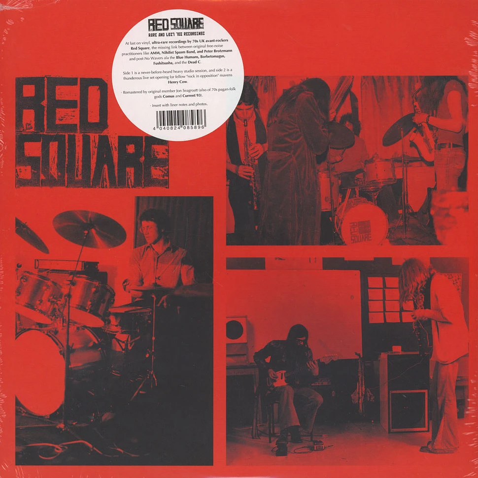 Red Square - Rare And Lost 70s Recordings