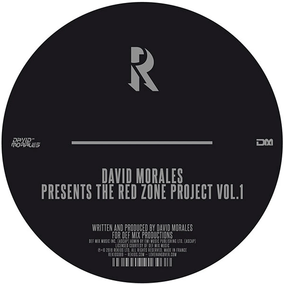 David Morales presents - The Red Zone Project Volume 1