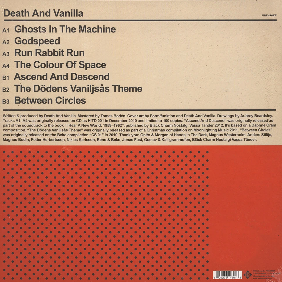 Death And Vanilla - Death & Vanilla EP