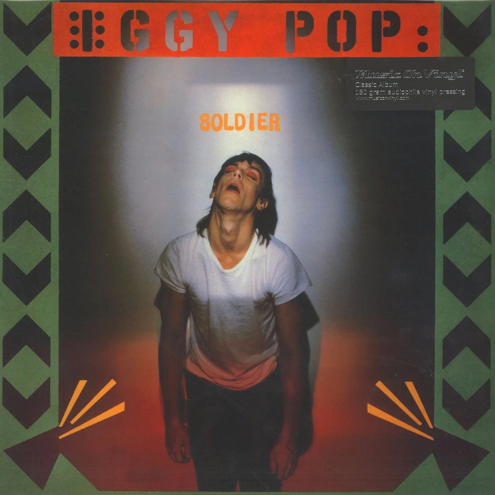 Iggy Pop - Soldier Black Vinyl Edition