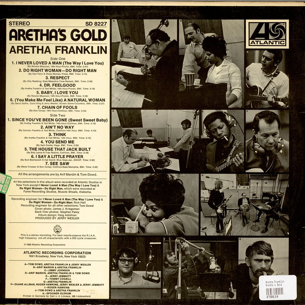 Aretha Franklin - Aretha's Gold