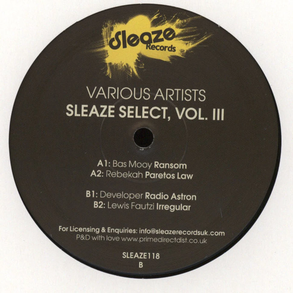 V.A. - Sleaze Select Volume 3