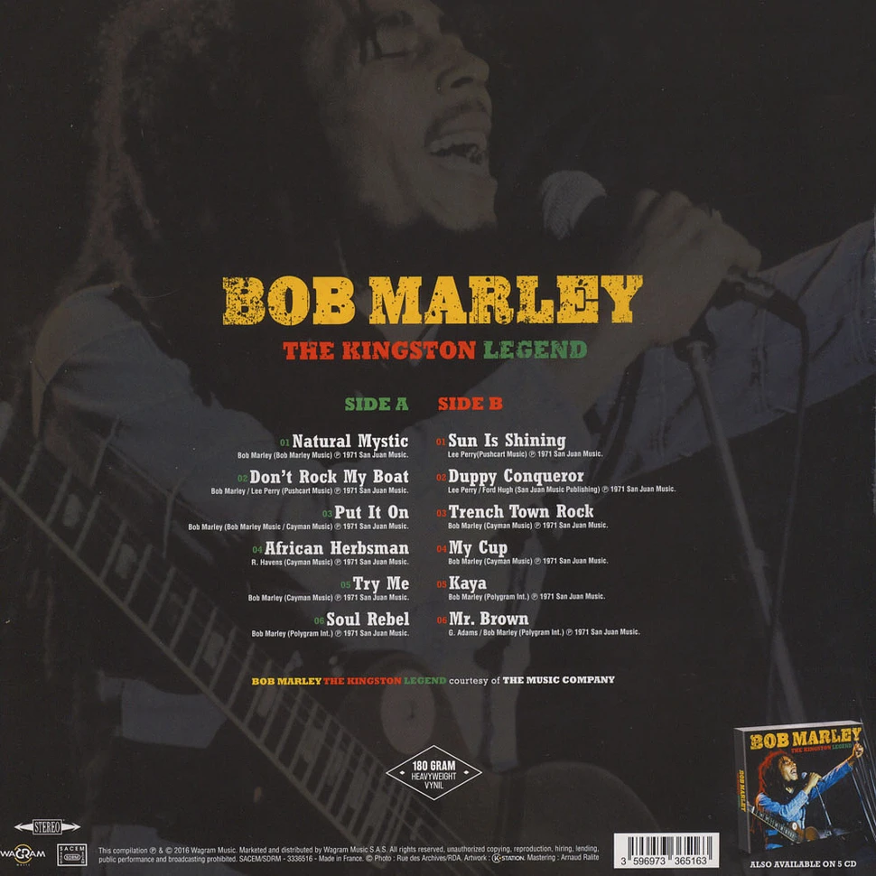 Bob Marley - The Kingston Legend