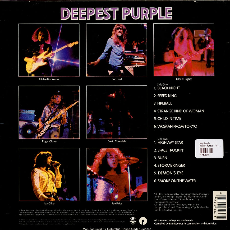 Deep Purple - Deepest Purple : The Very Best Of Deep Purple