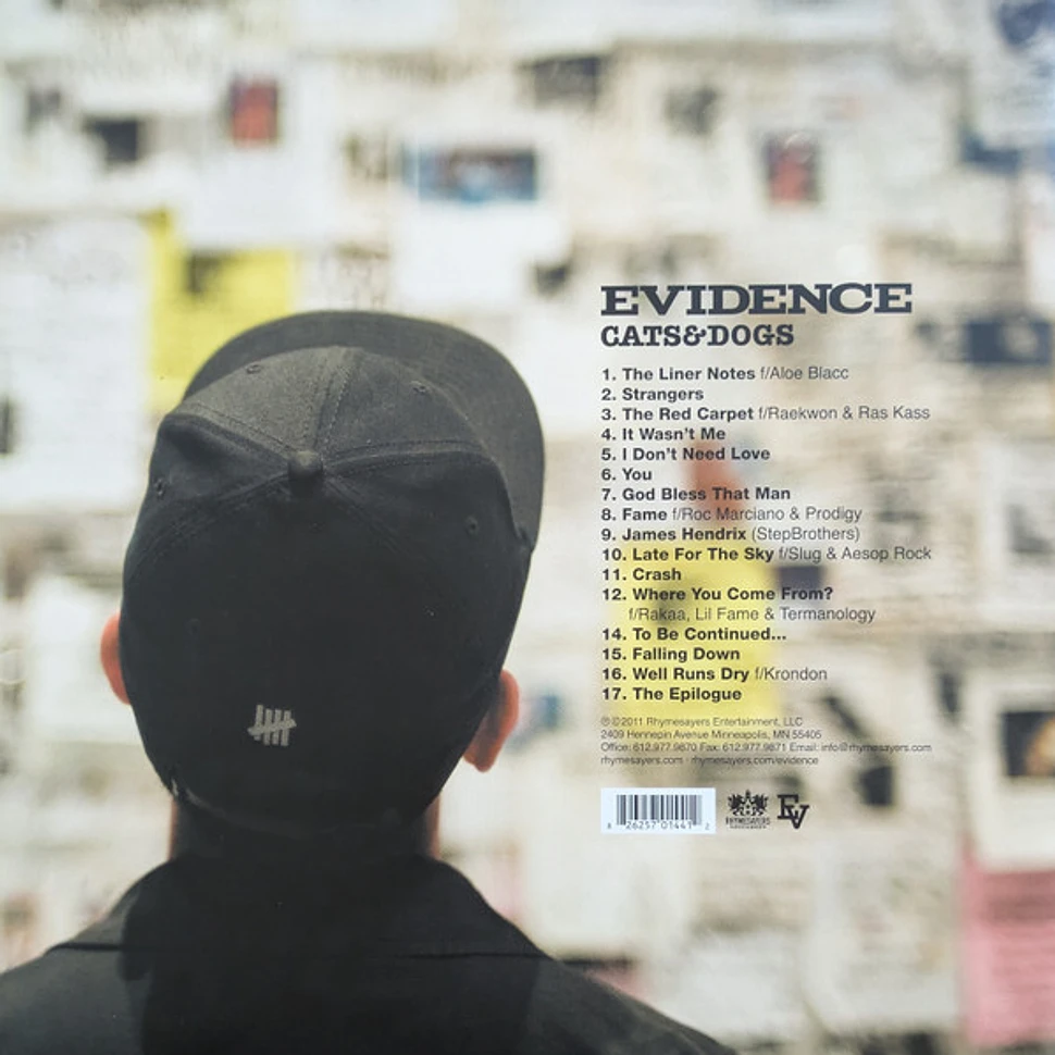 Evidence of Dilated Peoples - Cats & Dogs - Vinyl LP+LP+All Media