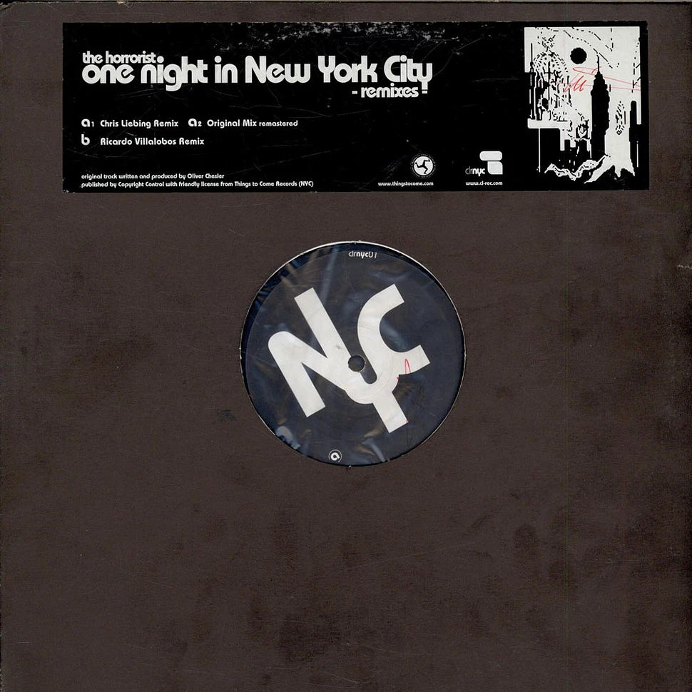 The Horrorist - One Night In New York City (Remixes)
