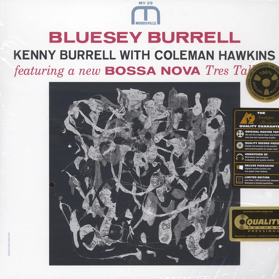 Kenny Burrell & Coleman Hawkins - Bluesy Burrell 200g Vinyl Edition