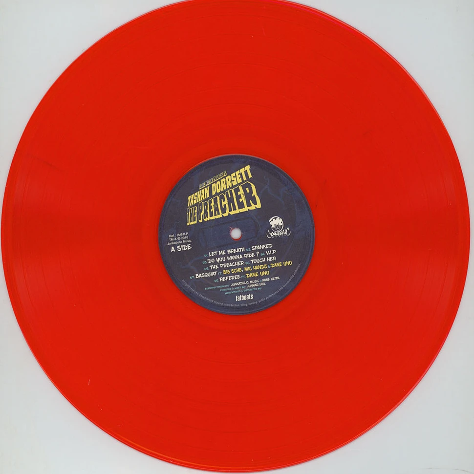 Tashan Dorrsett - Kool Keith presents: Tashan Dorrsett - The Preacher Red Vinyl Edition