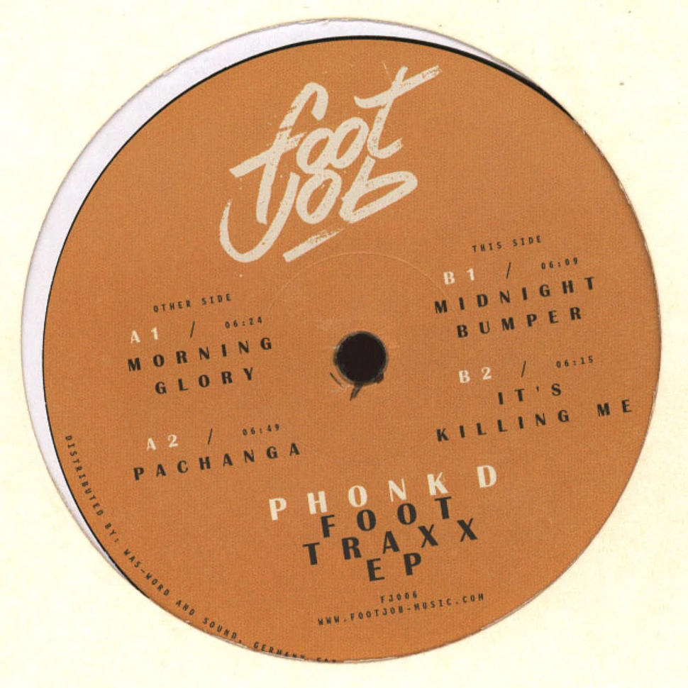Phonk D - Foot Traxx EP