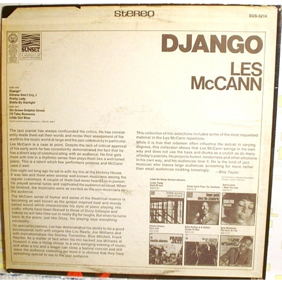 Les McCann - Django