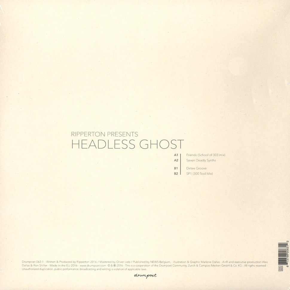 Ripperton presents Headless Ghost - Dirtee Grooves EP