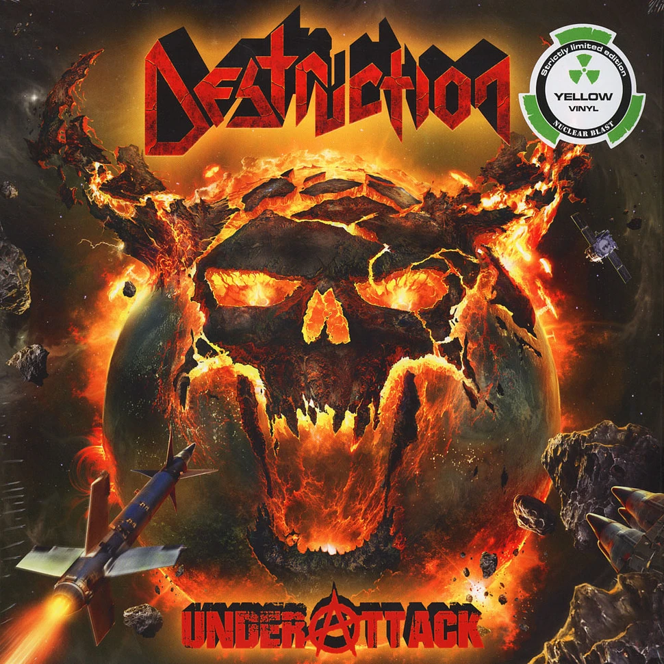 Destruction - Under Attack Yellow Vinyl Edition