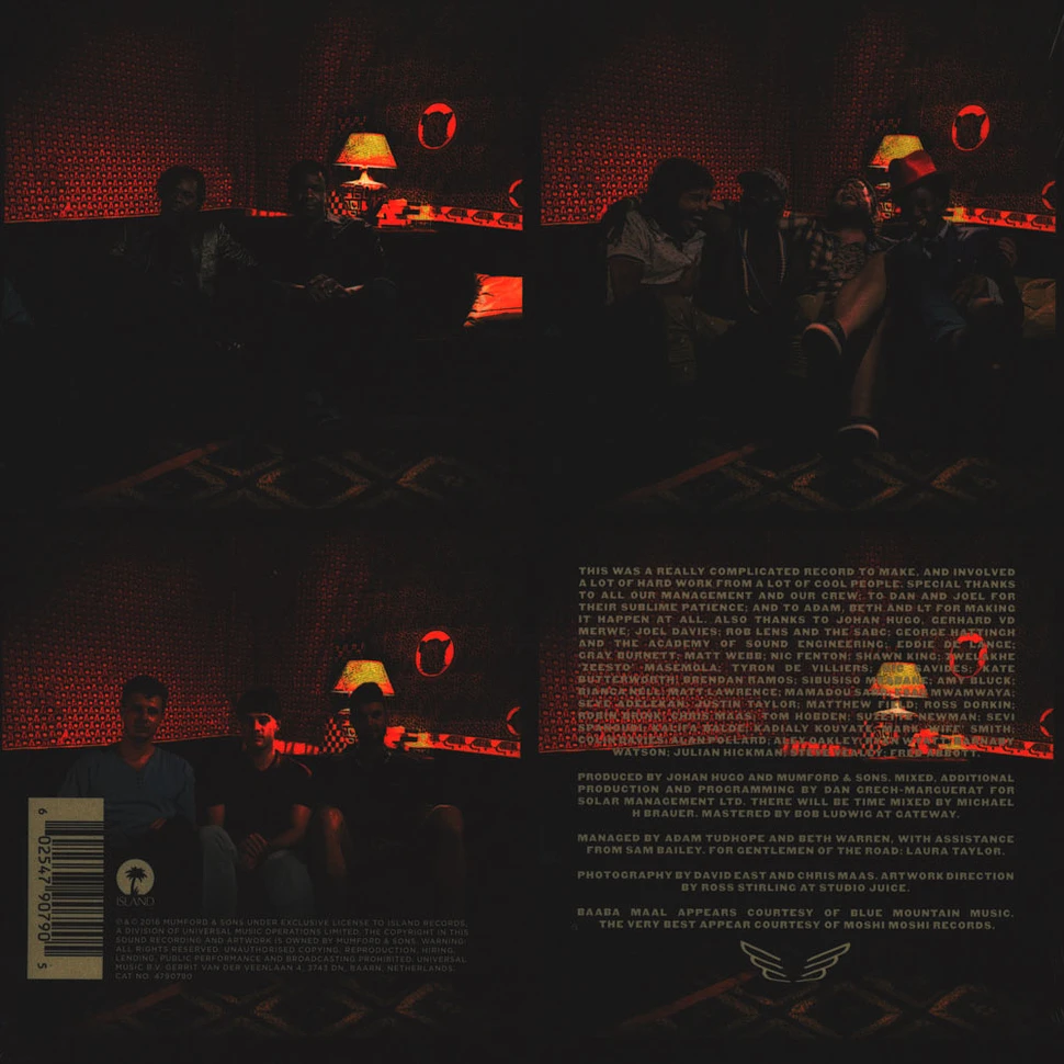 Mumford & Sons with Baaba Maal, The Very Best & Beatenberg - Johannesburg EP