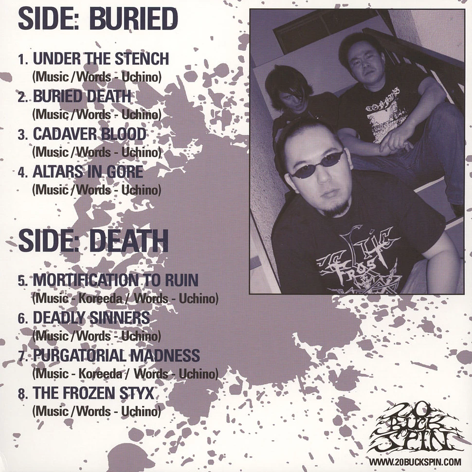 Coffins - Burried Death Colored Vinyl Edition