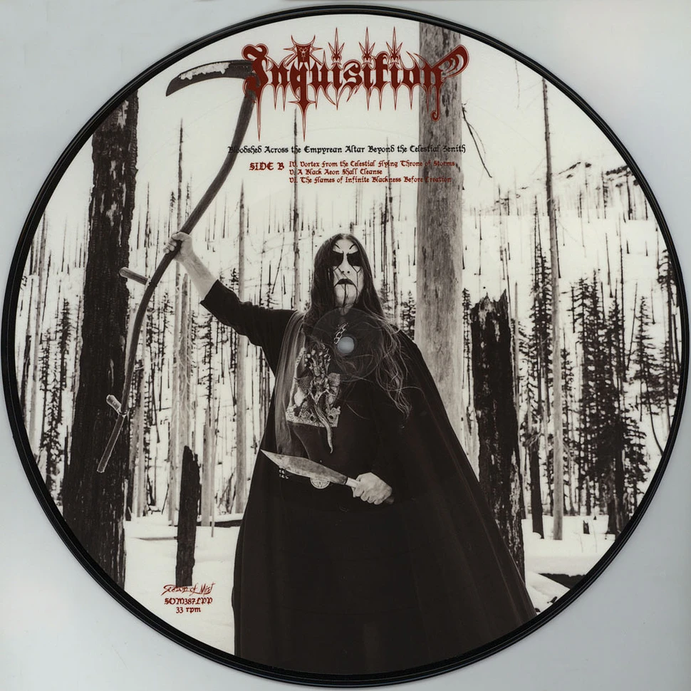 Inquisition - Bloodshed Across The Empyrean Altar Beyond The Celestial Zenith Picture Disc Edition