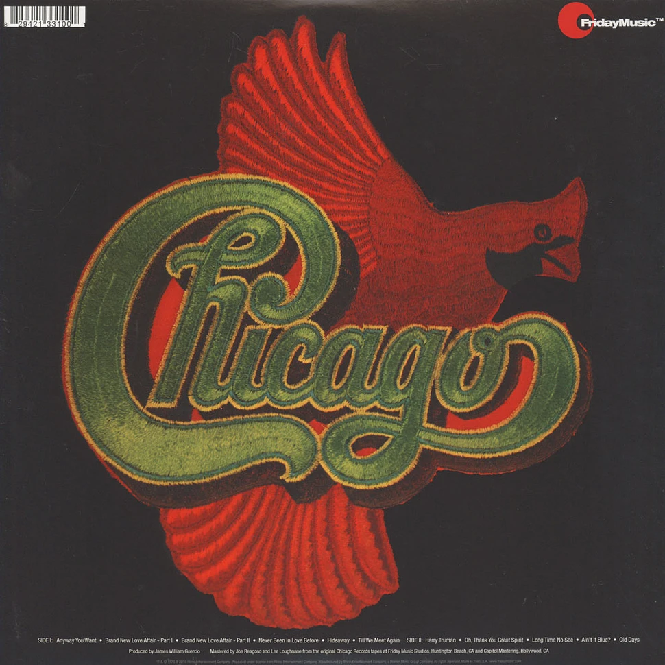Chicago - Chicago VIII 40th Anniversary Edition