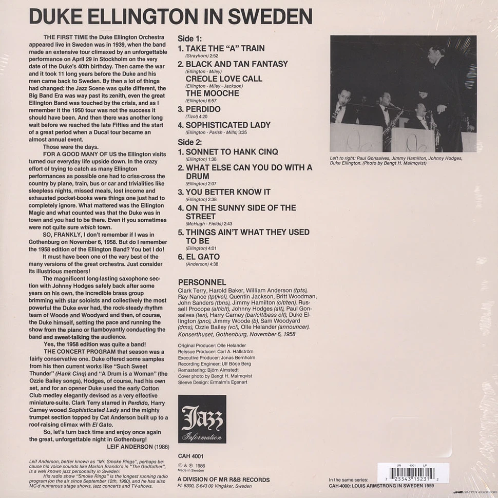 Duke Ellington - In Sweden