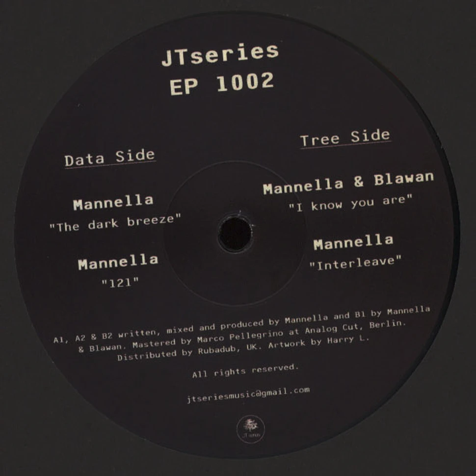 Mannella / Blawan - EP 1002 Feat. Blawan
