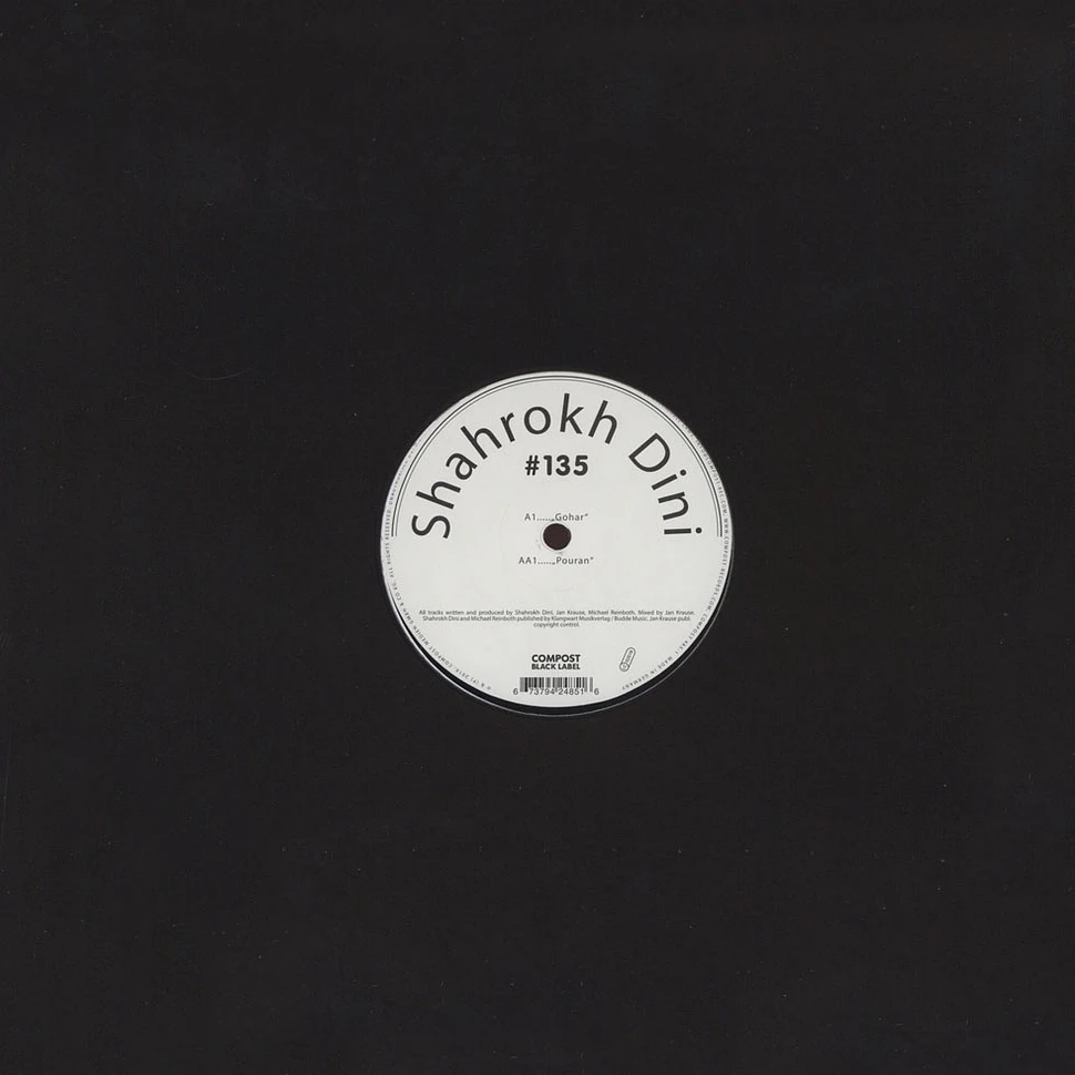 Shahrokh Dini - Black Label #135