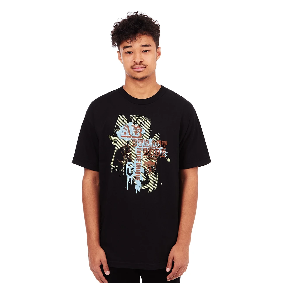 Abstract Rude - Paint Logo T-Shirt