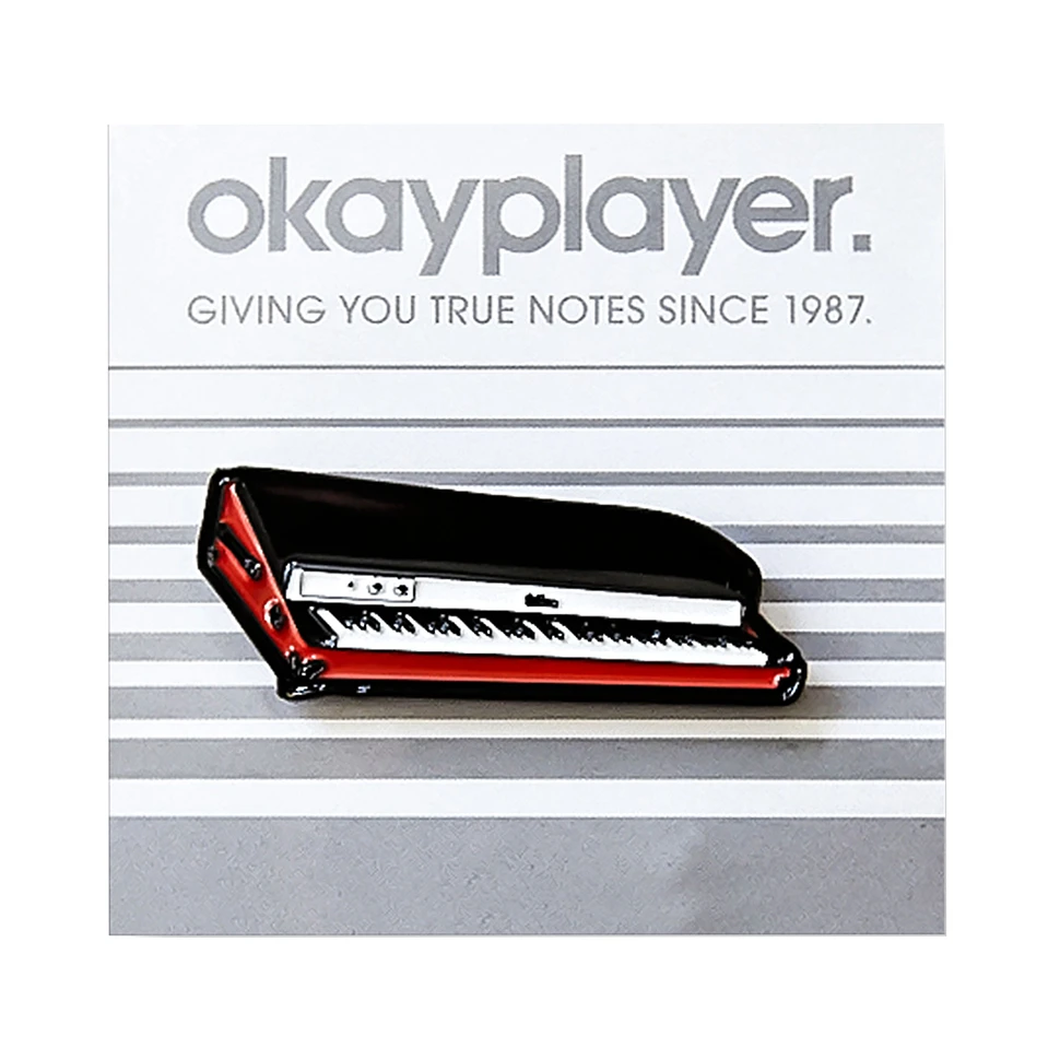 Okayplayer - Keyboard Enamel Pin
