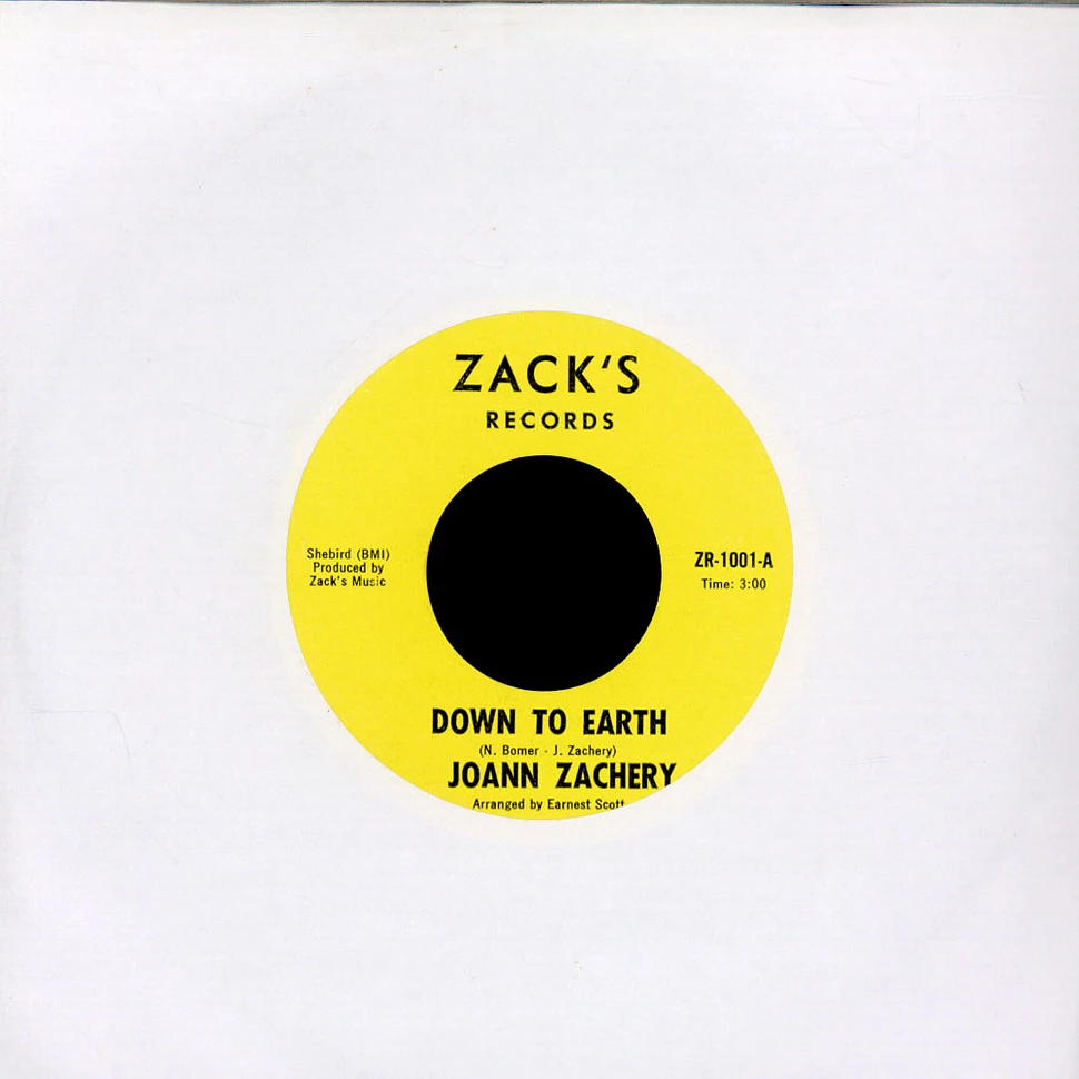 Joann Zachery - Down To Earth