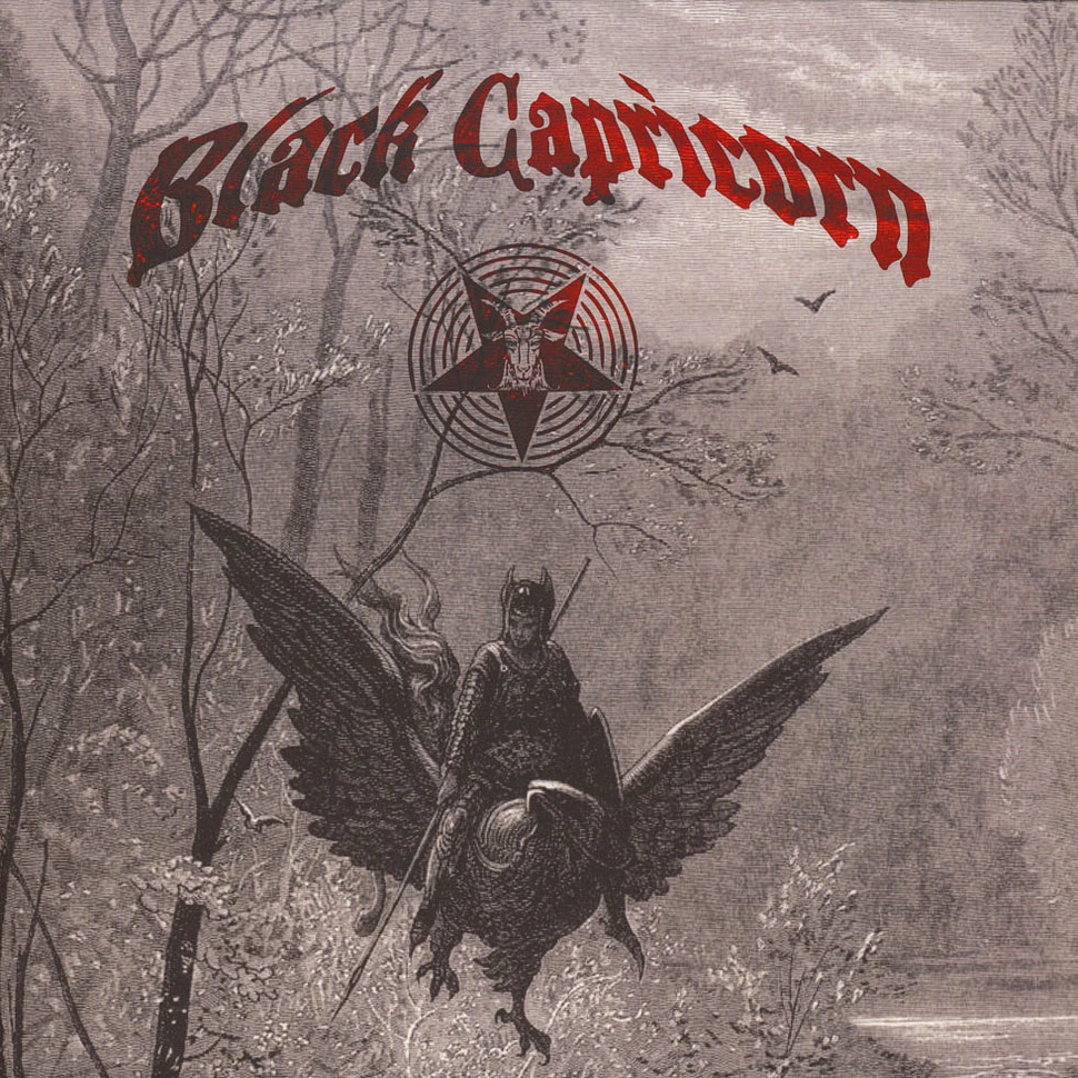 Black Capricorn / Weed Priest - Split 12" Oxblood Colored Vinyl Edition