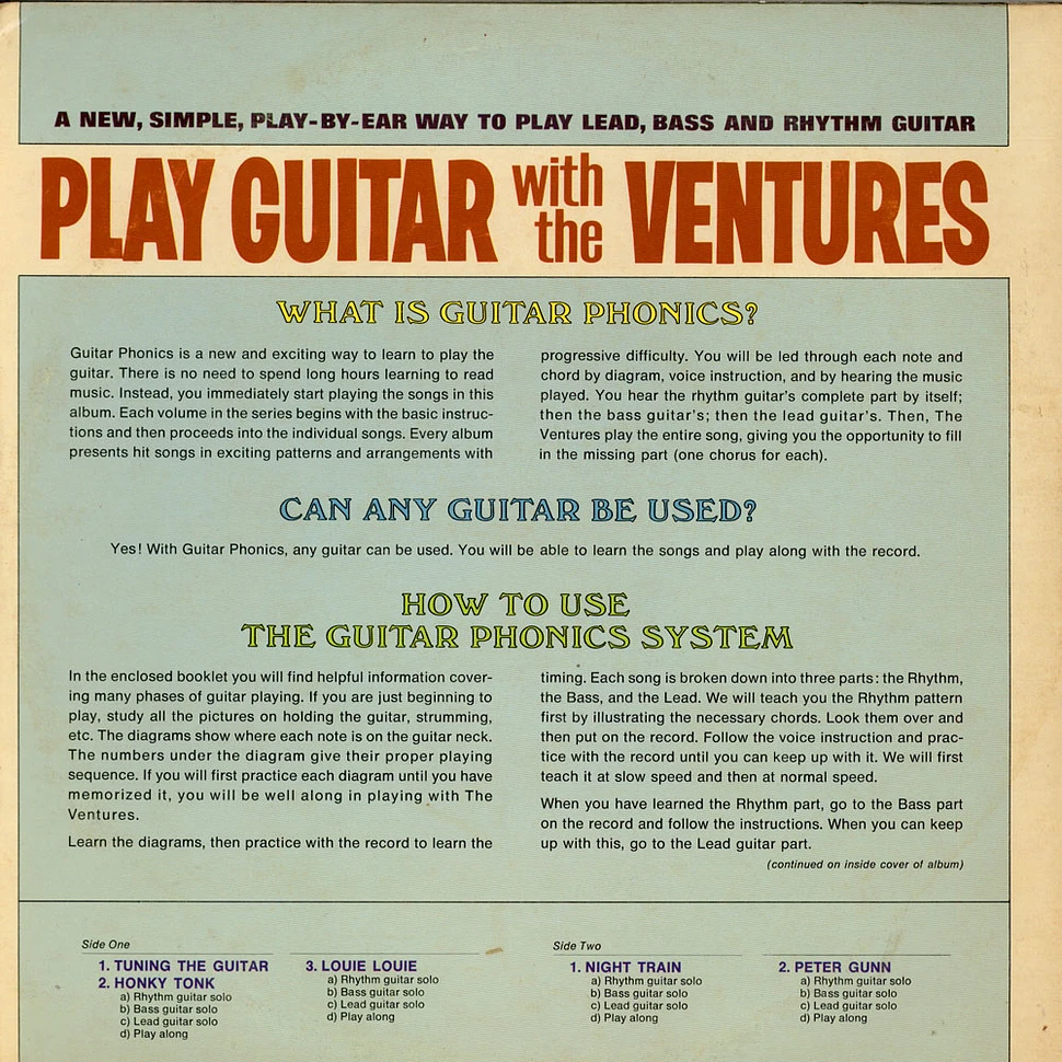 The Ventures - Play Guitar With The Ventures Volume 7