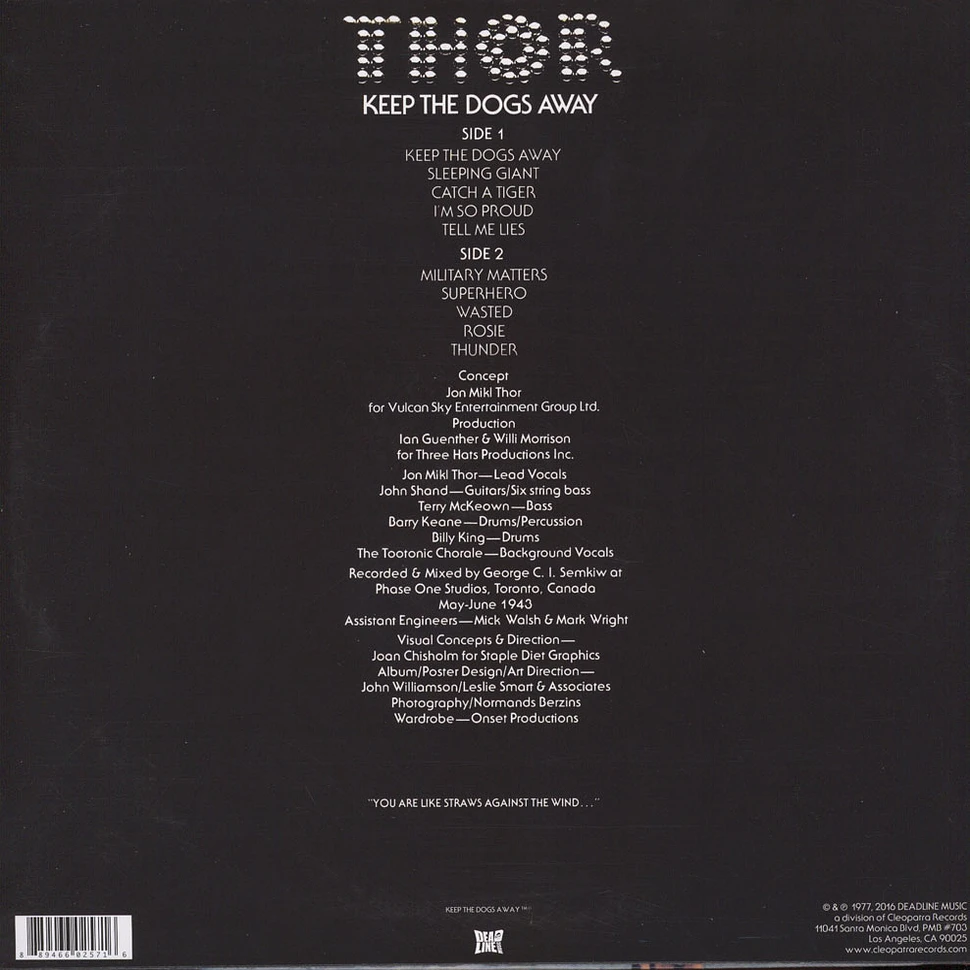 Thor - Keep The Dogs Away