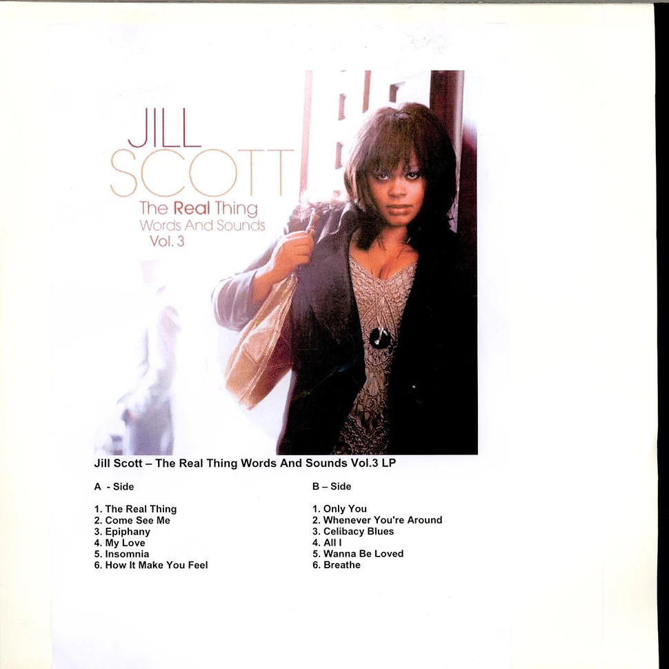 Jill Scott - The Real Thing: Words And Sounds Vol. 3