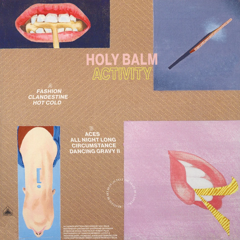 Holy Balm - Activity