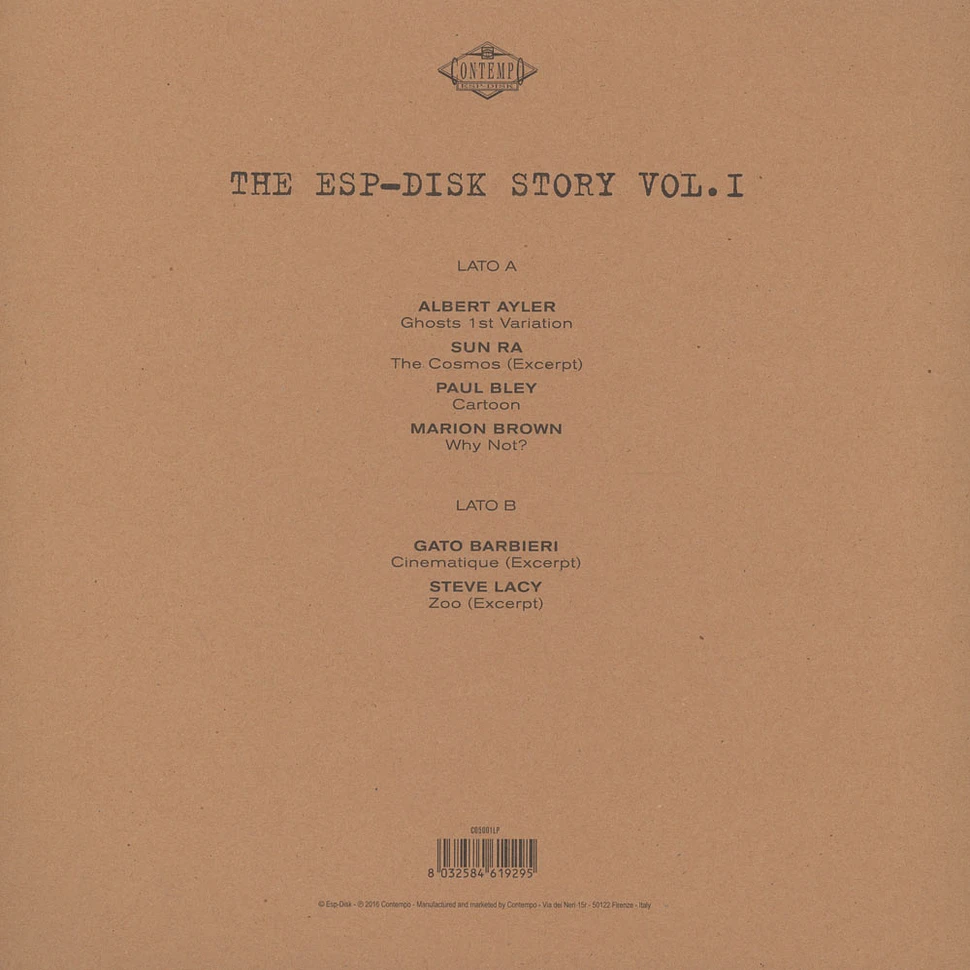 V.A. - The ESP Disk Story Volume 1