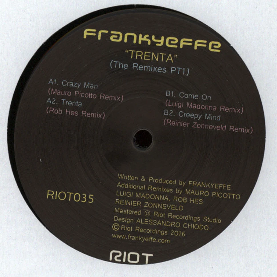 Frankyeffe - Trenta The Remixes Part 1