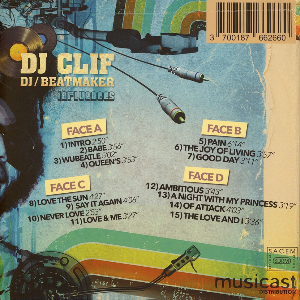 DJ Clif - Influences