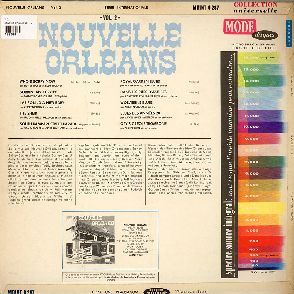 V.A. - Nouvelle Orléans Vol. 2